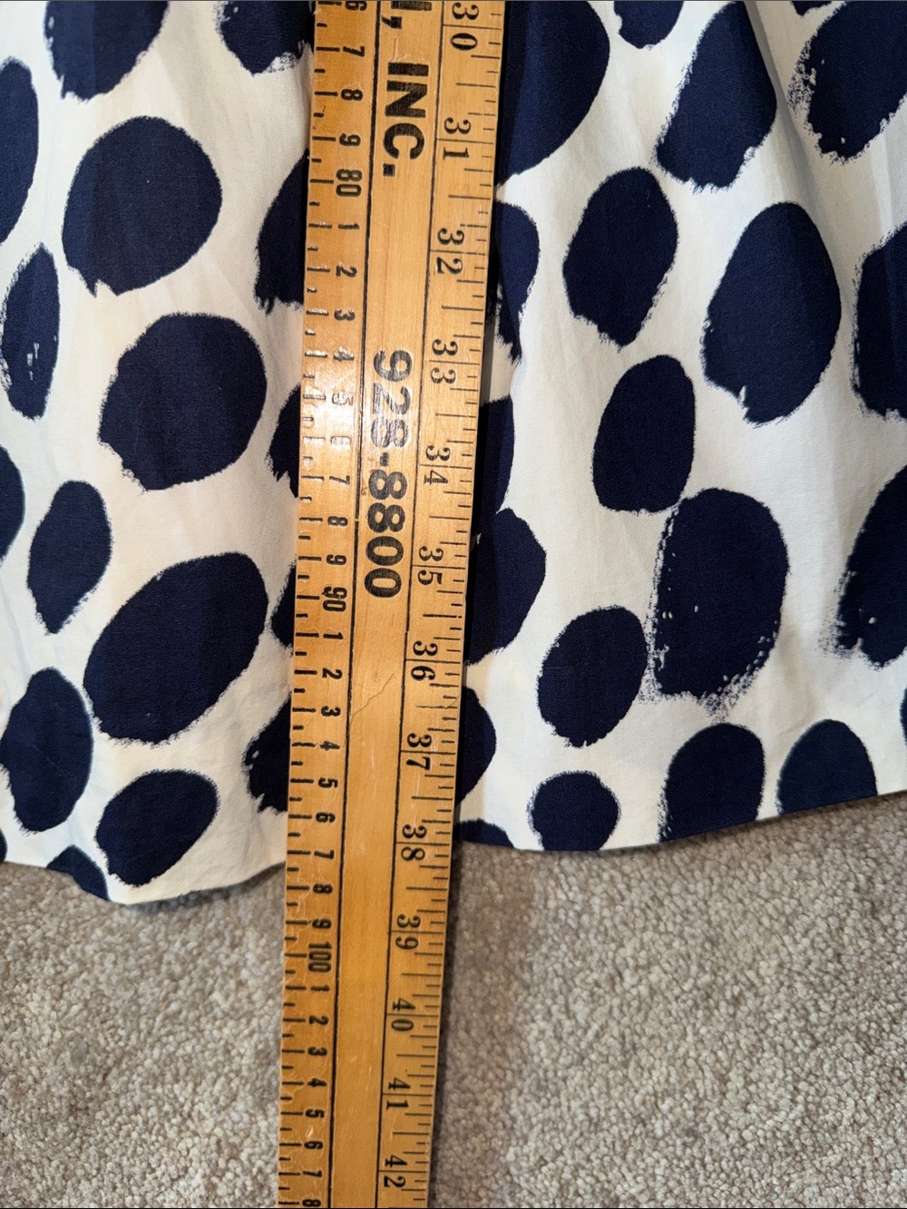 J. Crew Scoop Neck Fit and Flare Pleated Dress Size 4 - Picture 7 of 9